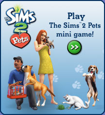 The Sims 2 Pets Mini-Game!